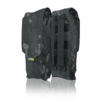 Підсумок під 2 магазина Kiborg GU Double Mag Pouch Чорний мультикам