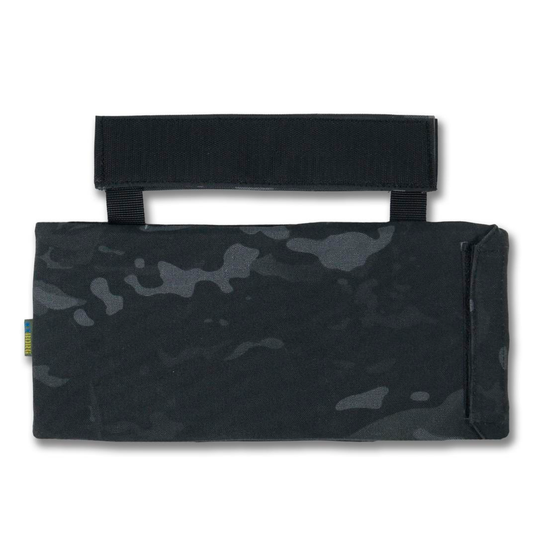 Захист попереку з балістичним пакетом 1 клас захисту Kiborg Black Multicam