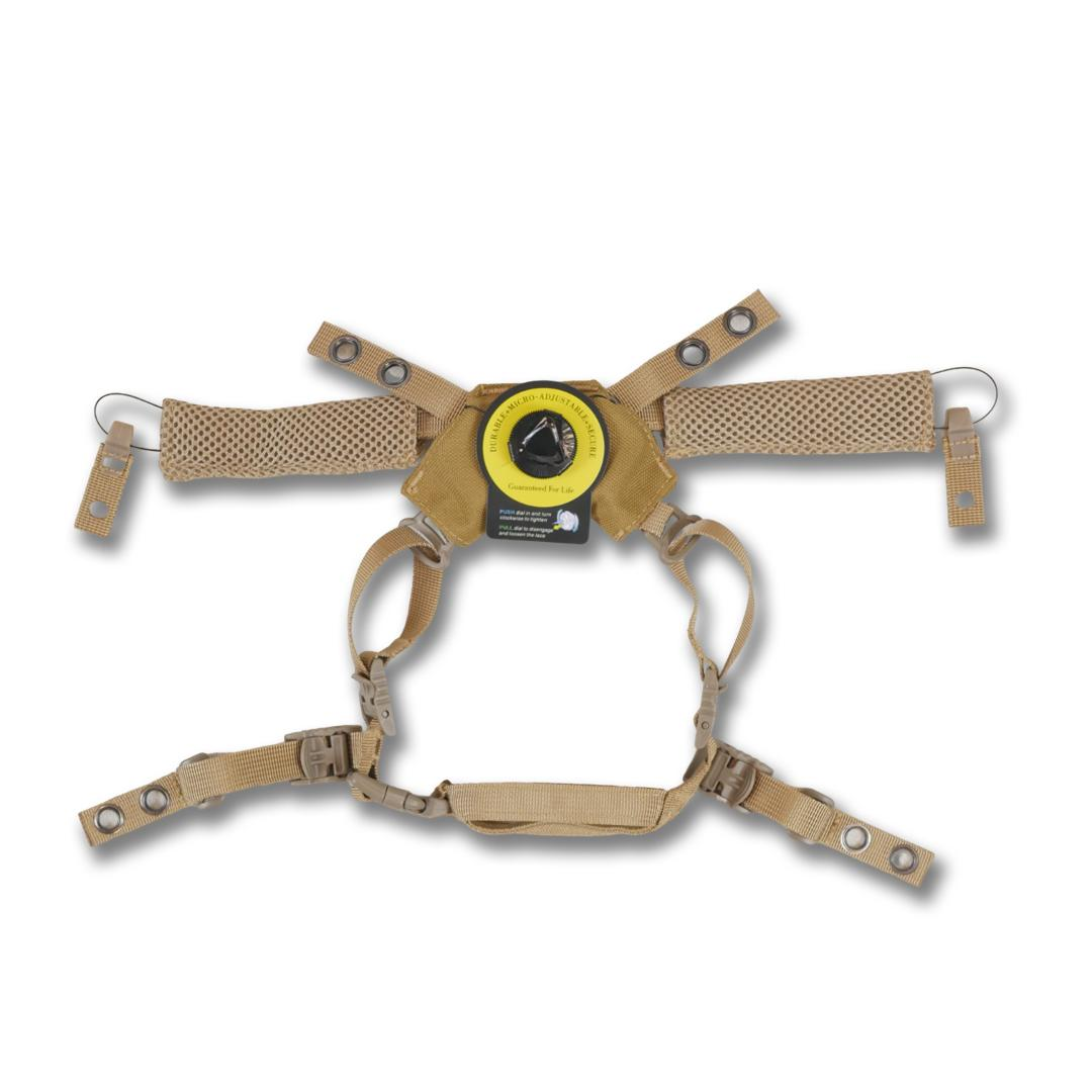 Підвісна система + подушки для шолому Team Wendy Cam Fit (R) GEN.2 V2 Койот