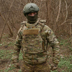 Захист шиї mod. 1 з балістичним пакетом Militex cordura USA Multicam