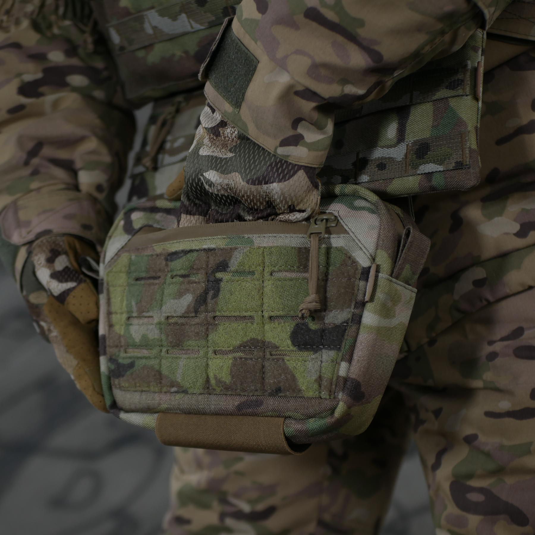 Комплект сумка-напашник M + балістичний захист 1 клас Cordura original USA Militex