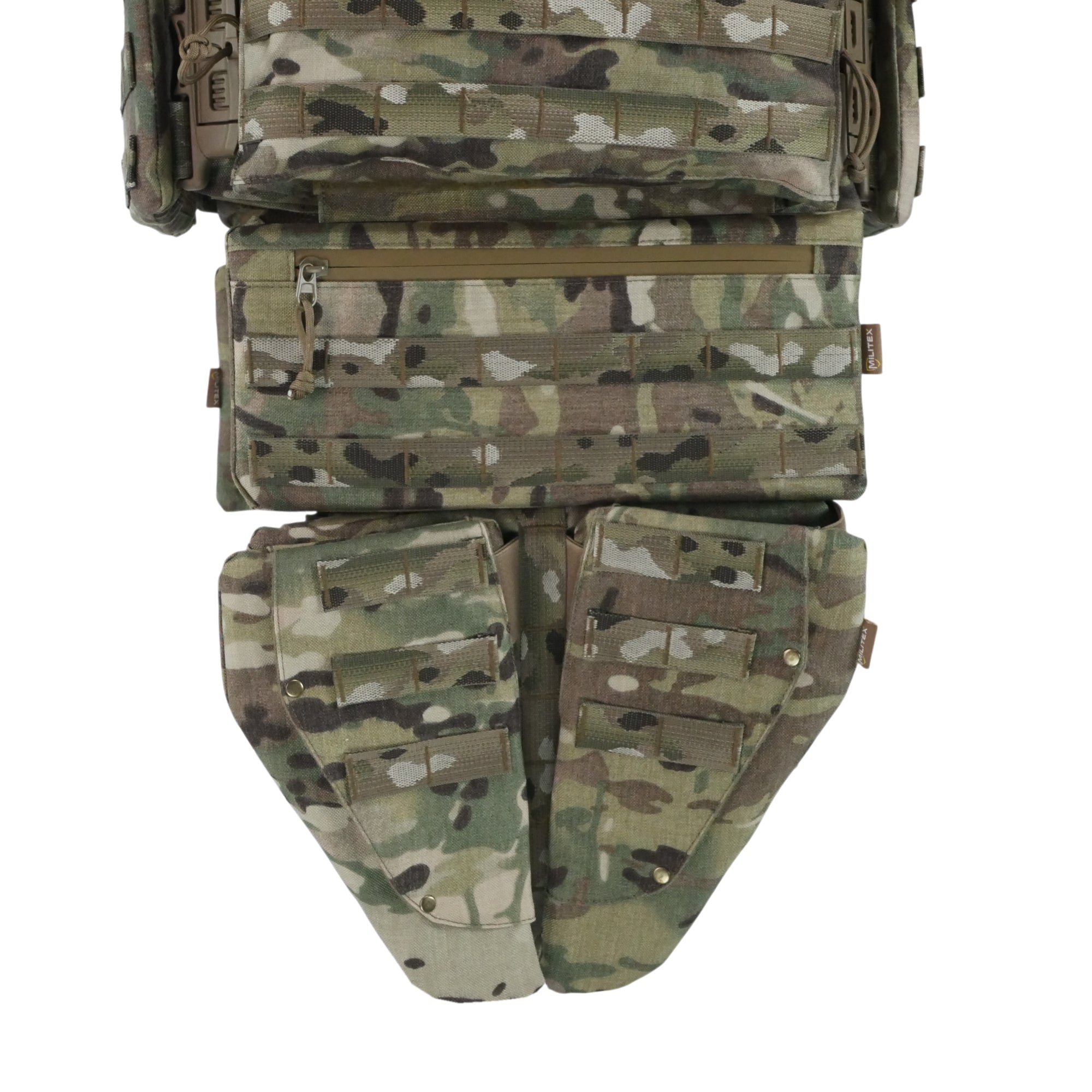 Бронежилет Militex Modular X-1 з балістичним пакетом (2 клас) | Multicam | Cordura USA | Розмір L