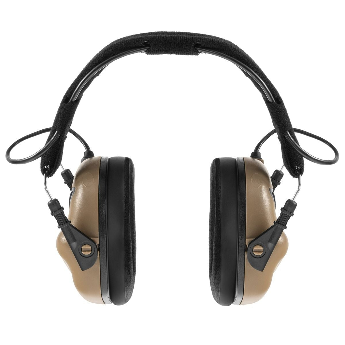Тактичні навушники EARMOR M31 Койот з універсальним кріпленням