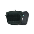 Сумка-напашник M Kiborg з балістичним пакетом 2 клас захисту PE Militex GU Сordura Black Multicam
