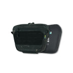 Сумка-напашник M Kiborg з балістичним пакетом 2 клас захисту PE Militex GU Сordura Black Multicam
