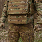 Захист живота (кишківник) Kiborg з балістичним пакетом 1 клас захисту Militex Multicam
