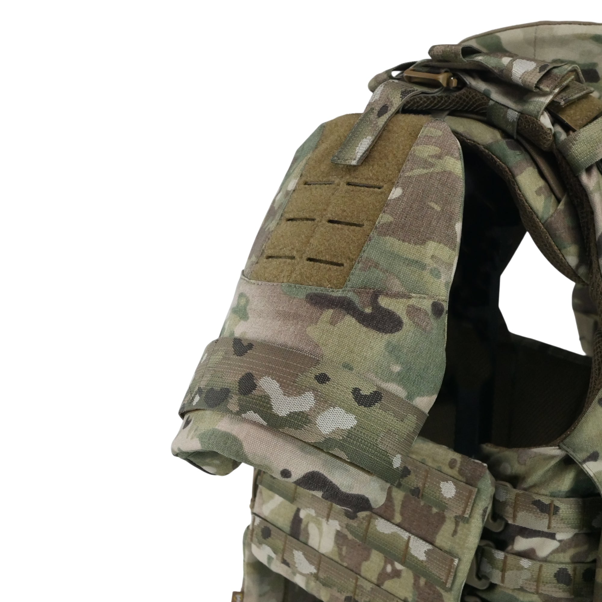 Бронежилет Militex Modular X-1 з балістичним пакетом (1 клас) | Multicam | Cordura USA | Розмір XL