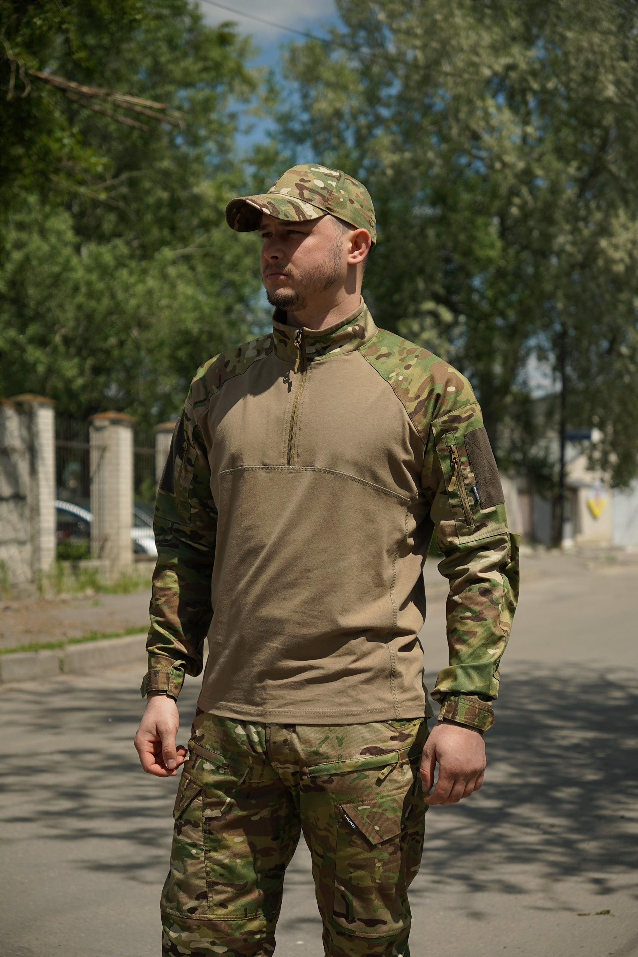 Тактична бойова сорочка RF multicam-tan BR S