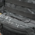 Сумка-напашник XL з балістичним пакетом 1 клас захисту Kiborg GU Сordura Dark Multicam