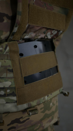 Пояс РПС Militex R-3 GEN.2 Мультикам з балістичним захистом 2 класу — M