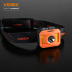 Налобний світлодіодний ліхтарик VIDEX VLF-H085-OR 400Lm 5000K