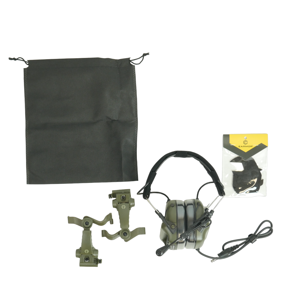 Тактичні активні навушники Earmor M32X MOD4