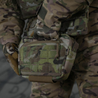 Комплект сумка-напашник M Мультикам + балістичним захистом 2 класу Cordura original USA Militex