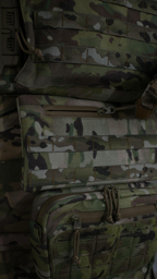 Сумка-напашник XL Militex Cordura original USA Мультикам з NIR-просоченням