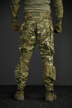 Штани з наколінниками Kalista Military Full-Pro ріп-стоп мультикам