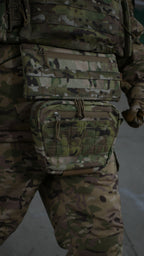 Сумка-напашник з балістичним захистом 1 класу Militex XL Cordura original USA Мультикам