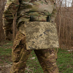 Каремат-сидушка Kiborg 20mm (посилена) Cordura Pixel під бронепакет