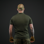 Тактична футболка поло олива Military (44р)