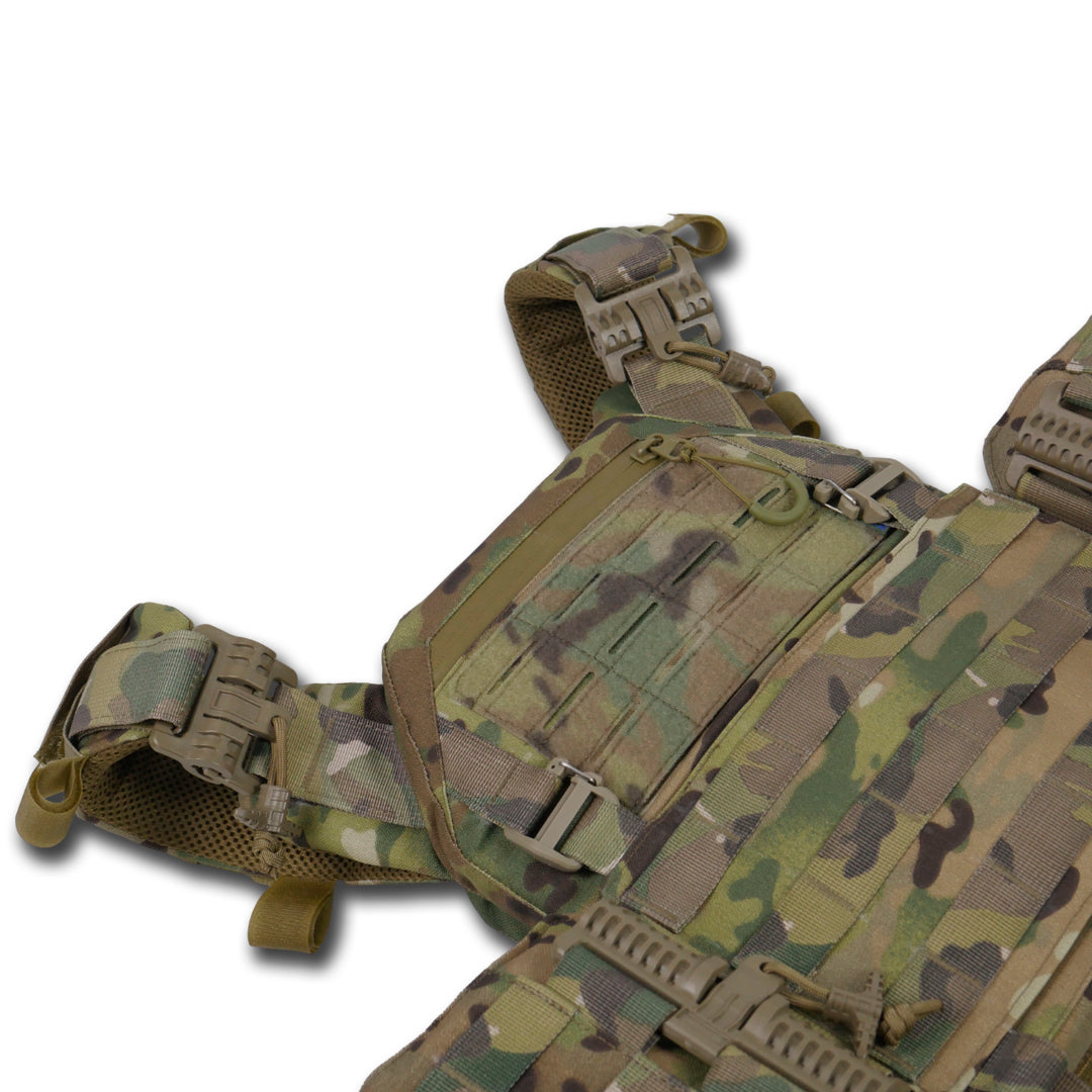 Бронезахист плитоноска мультикам Kiborg GU gen.2