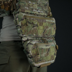 Комплект (захист живота + сумка) Militex Cordura original USA Мультикам розмір (L)