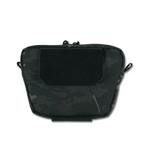Сумка-напашник M Kiborg з балістичним пакетом 2 клас захисту PE Militex GU Сordura Black Multicam