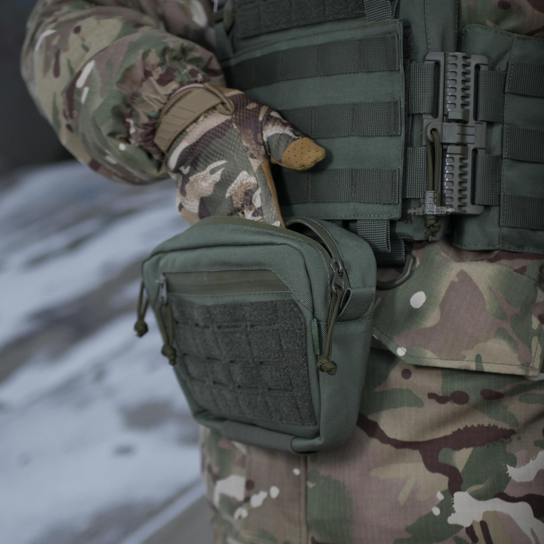 Сумка-напашник M Kiborg GU Cordura Khaki