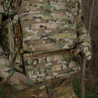 Захист живота (кишківник) з балістичним пакетом 1 клас захисту Militex cordura USA Multicam