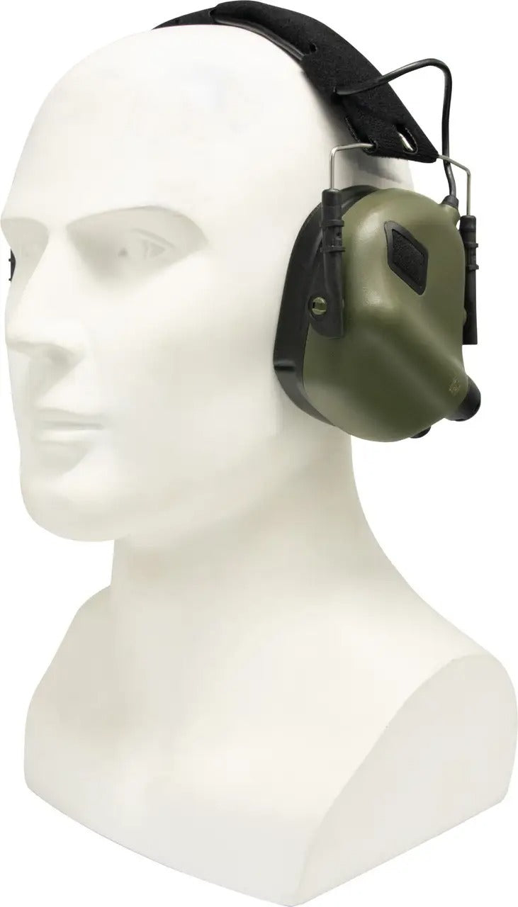 Тактичні навушники EARMOR M31 Olive з універсальним кріпленням