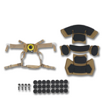 Підвісна система + подушки для шолому Team Wendy Cam Fit (R) GEN.2 V2 Койот