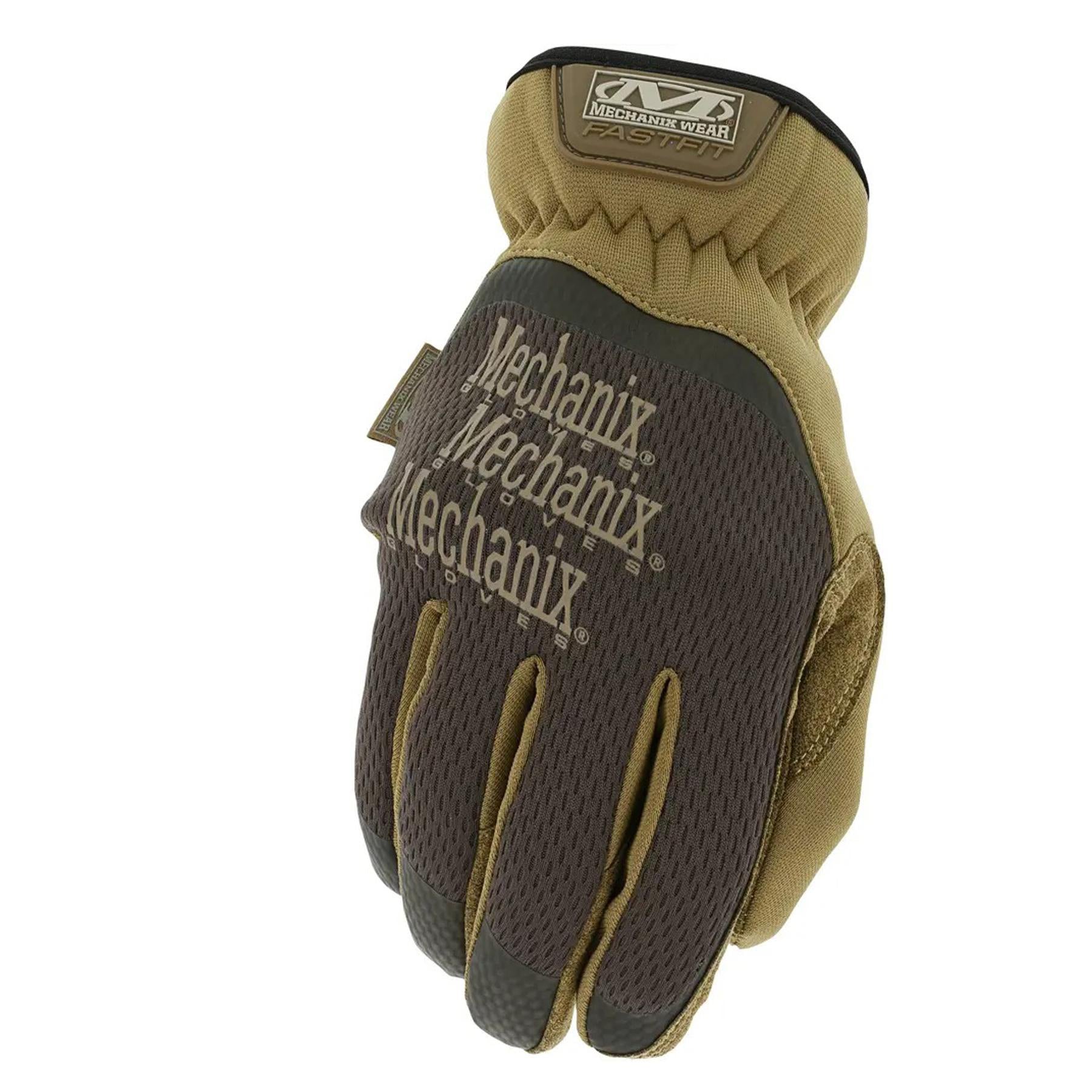 Рукавиці коричневі Mechanix FastFit