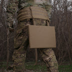 Каремат-сидушка Kiborg 20mm (посилена) Cordura Coyote під бронепакет