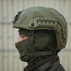 Балістичний шолом Олива (M) FAST PE GEN III AGGRESSIVE