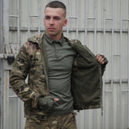 Флісова кофта мультикам Kiborg Jacket Grid Fleece