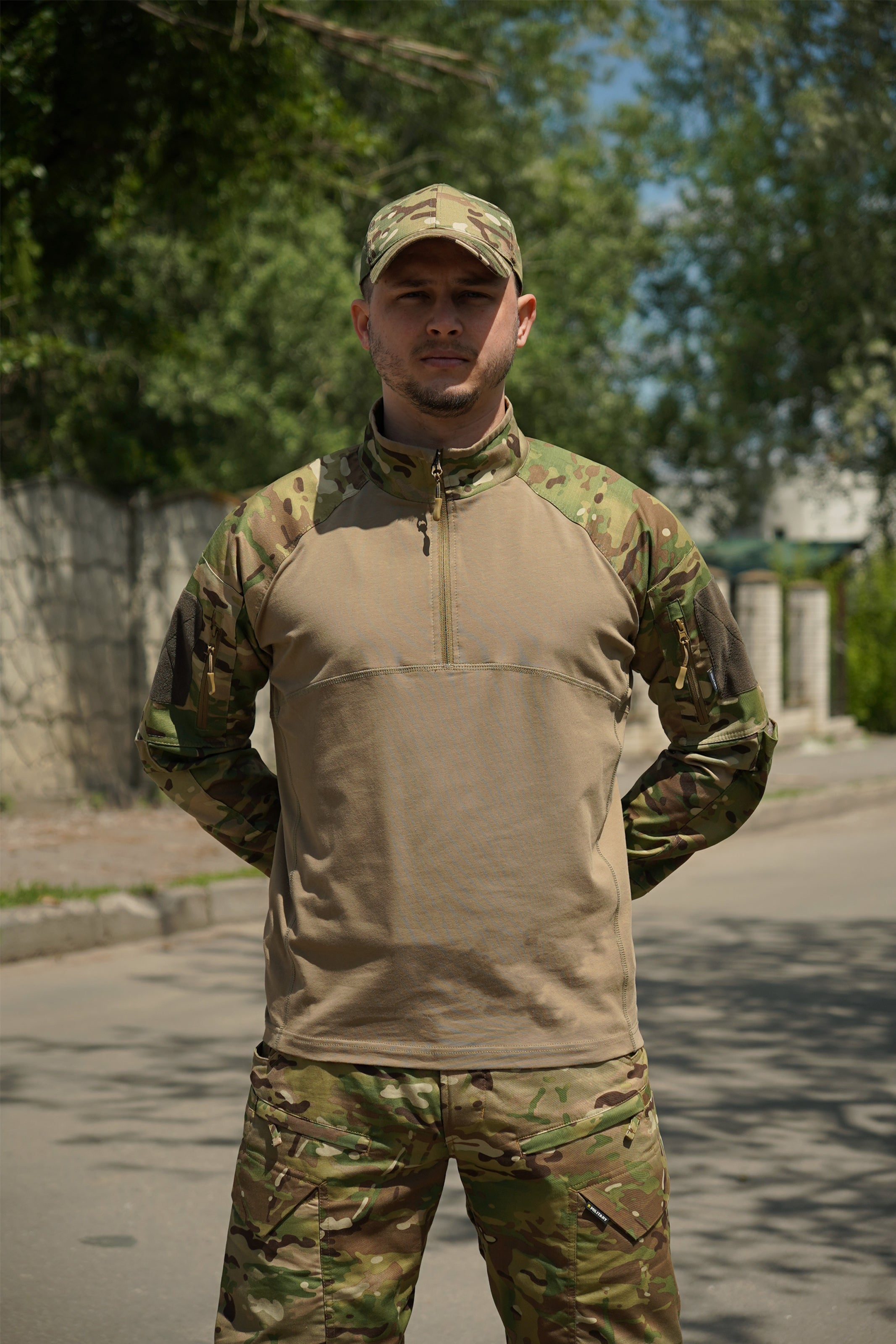 Тактична бойова сорочка RF multicam-tan BR S