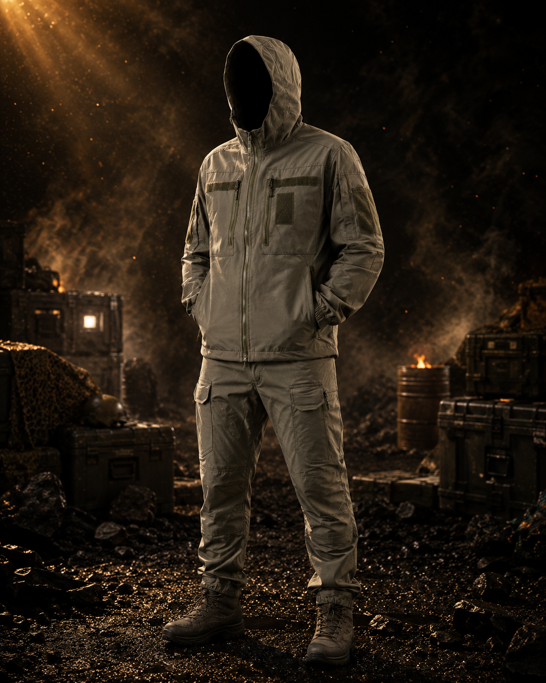 Тактичний костюм Tactical Flex Pro FS (4WStretch) Хакі (куртка та штани)