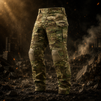 Штани з наколінниками Kalista Military Full-Pro ріп-стоп мультикам