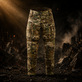 Тактичні штани з наколінниками Kalista Military Full-Pro ріп-стоп мультикам