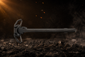 Рукоятка зведення AR15 Key-Arma Aluminium 7000 series (KEY-704)