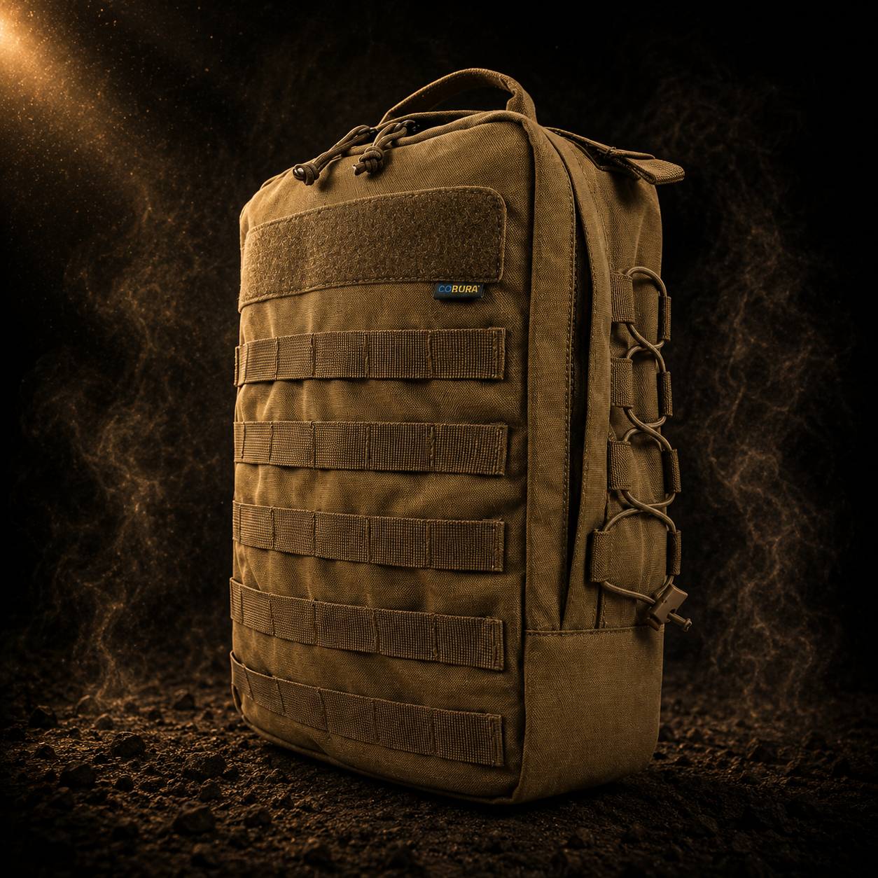 Рюкзак з MOLLE койот