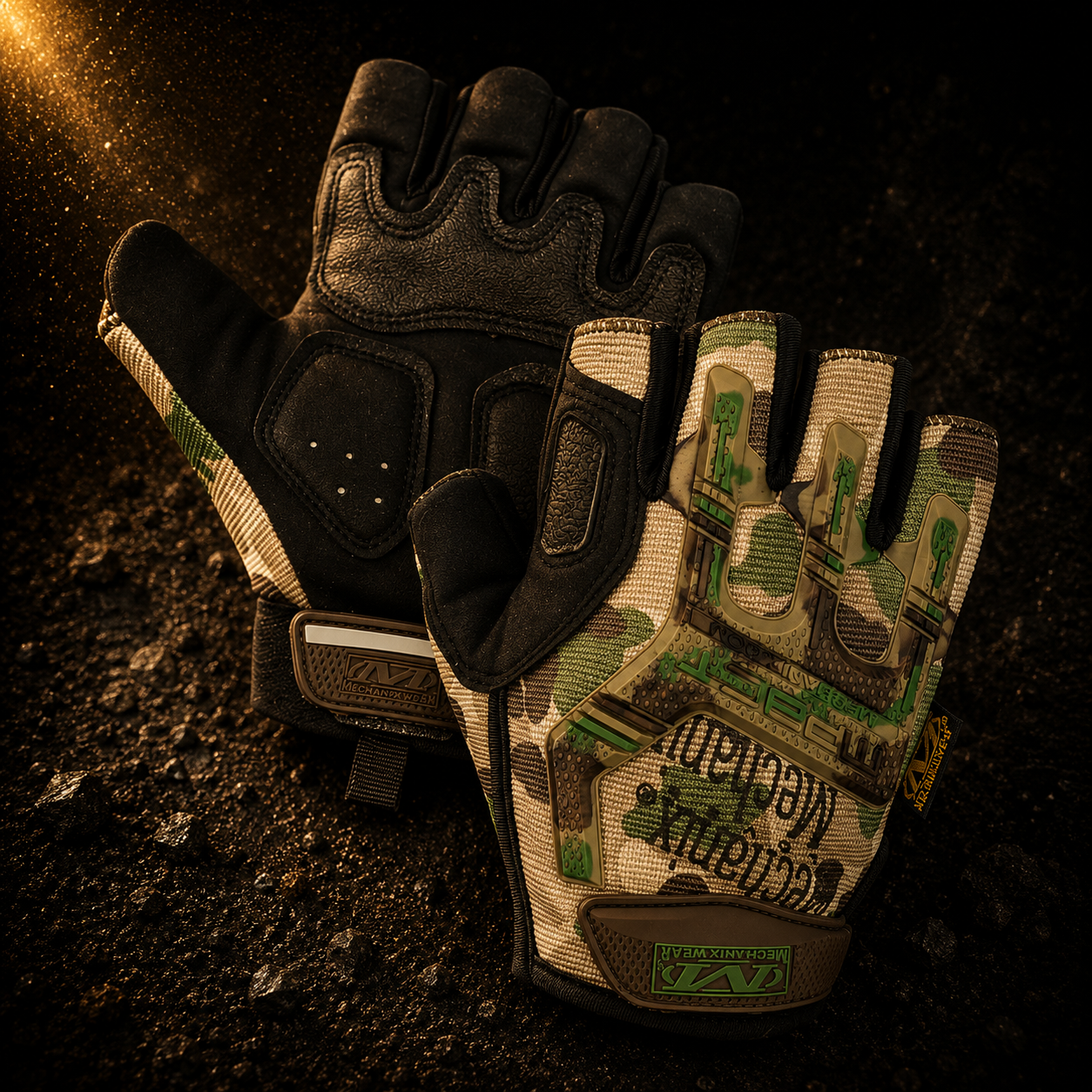 Безпалі рукавиці мультикам Mechanix MXK-2