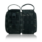 Аптечка-підсумок зі швидким скидом Kiborg GU Чорний Мультикам