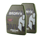 Бронеплити 5 класу Ultimate BRONYX (НВМПЕ + B₄C) (2шт)