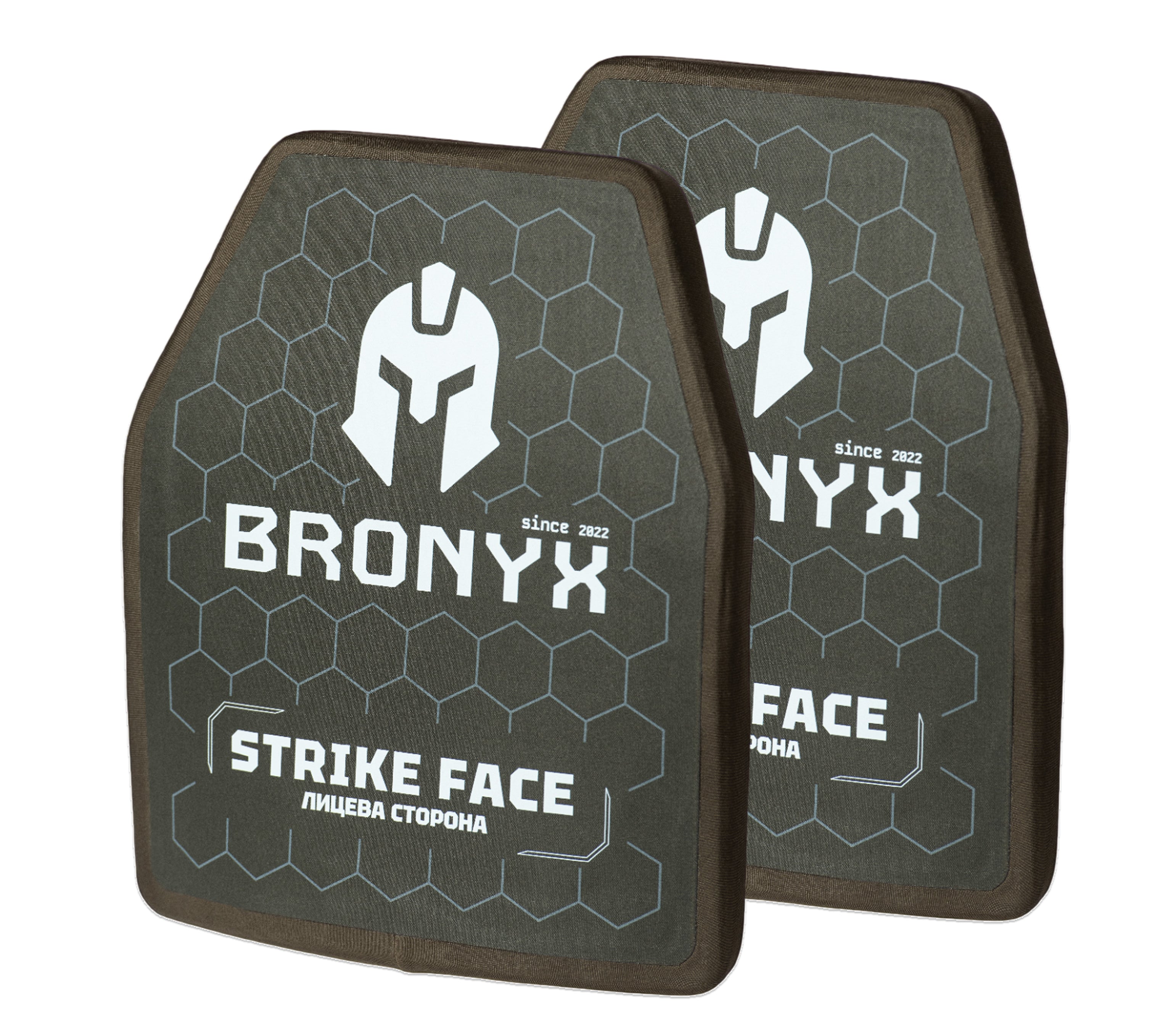 Бронеплити CAP5-M (2,5 кг) (5 клас) BRONYX 250*300 2шт