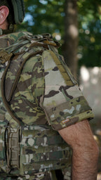 Бронежилет Militex Modular X-1 з балістичним пакетом (1 клас) | Multicam | Cordura USA | Розмір XL