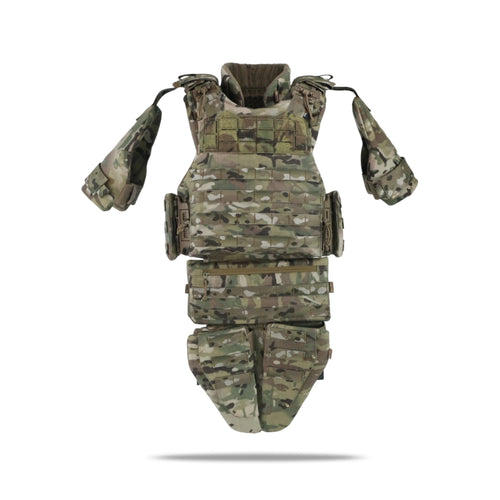 Бронежилет Militex Modular X-1 з балістичним пакетом (2 клас) | Multicam | Cordura USA | Розмір M