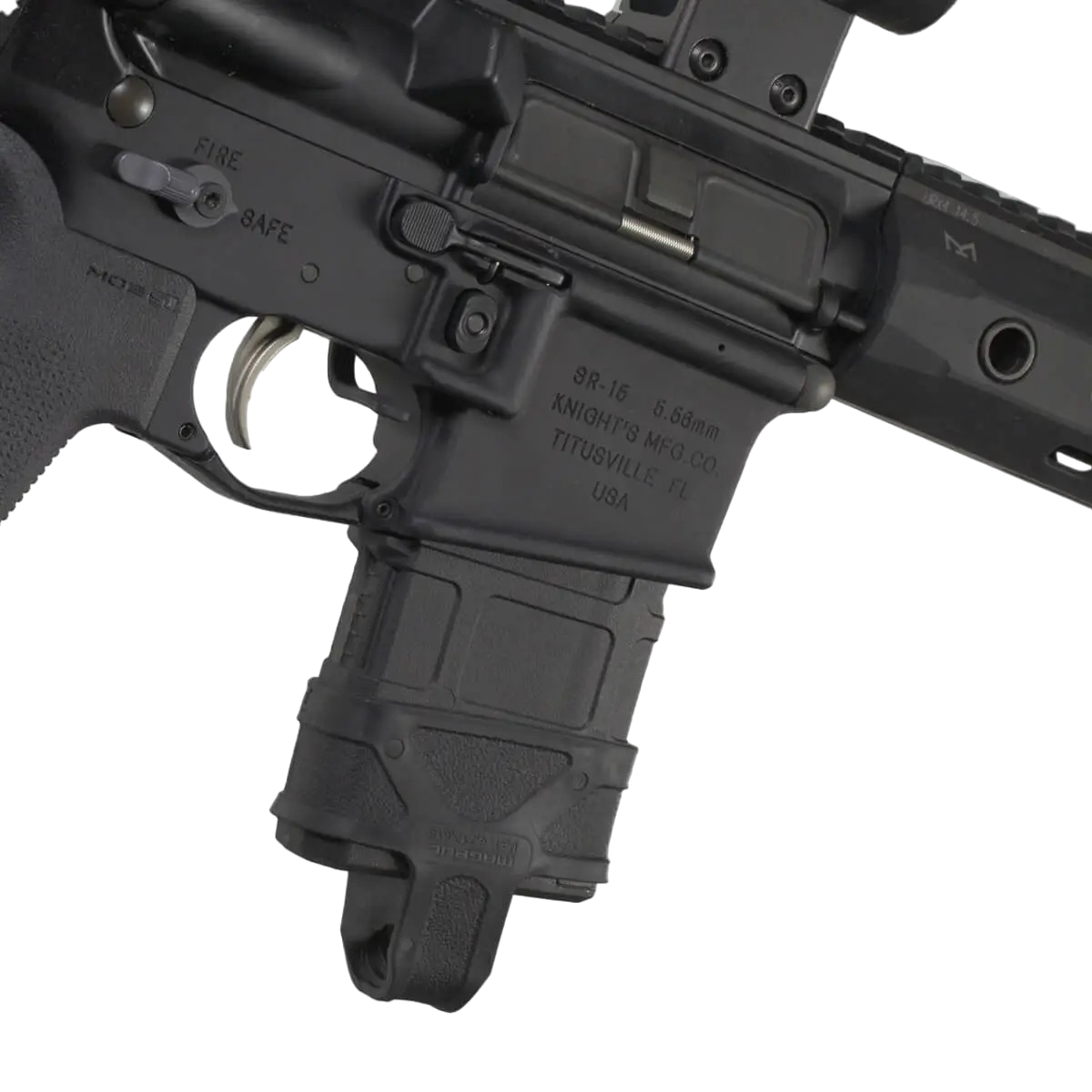 Гумовий захват-накладка на магазин Magpul 5.56 NATO Койот