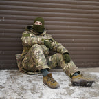 Трьохсекційний каремат п'ятиточка мультикам П-3 Оксфорд