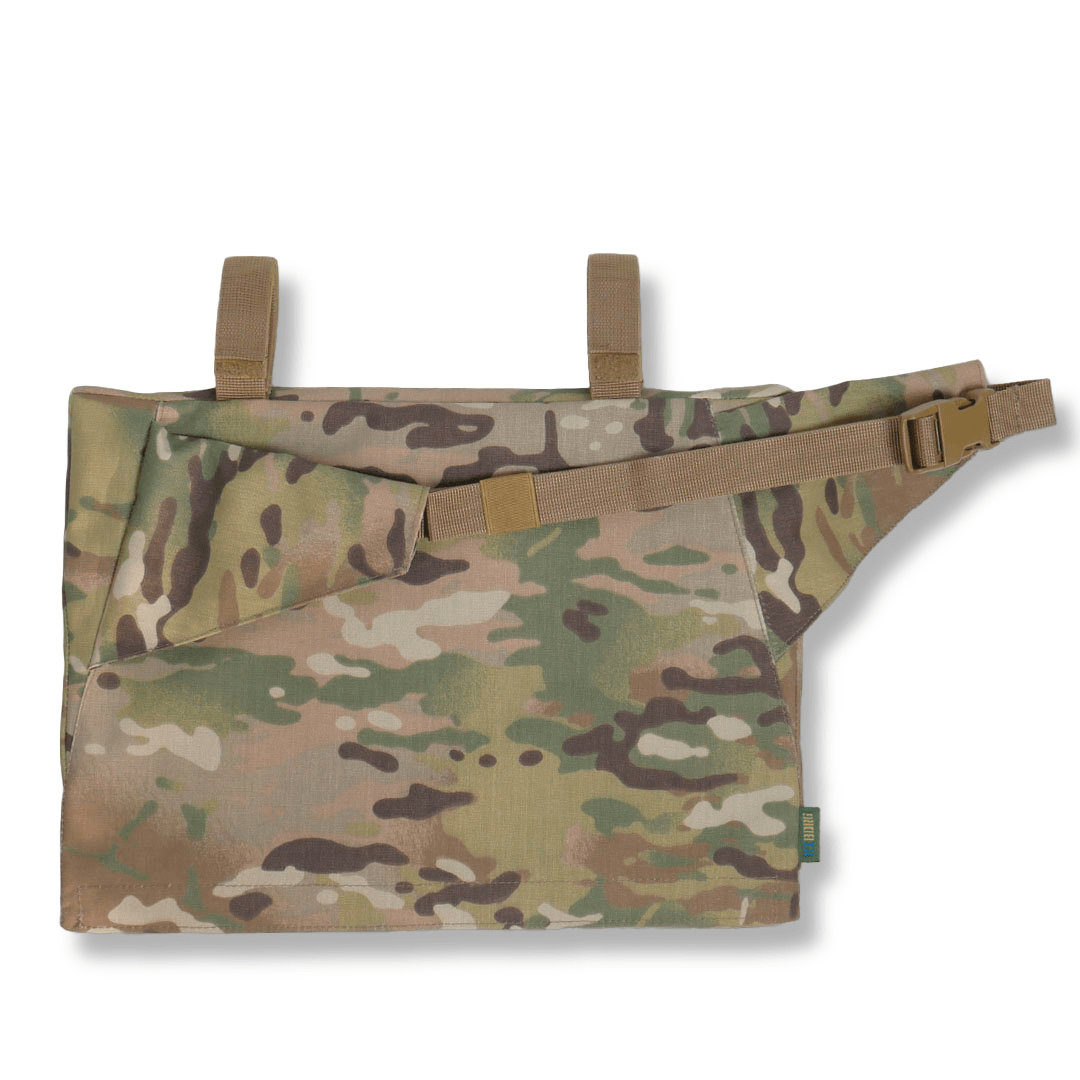 Каремат-сидушка Kiborg 20mm (посилена) Cordura Мультикам під бронепакет