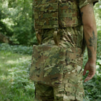 Каремат-сидушка Kiborg 20mm (посилена) Cordura Мультикам під бронепакет