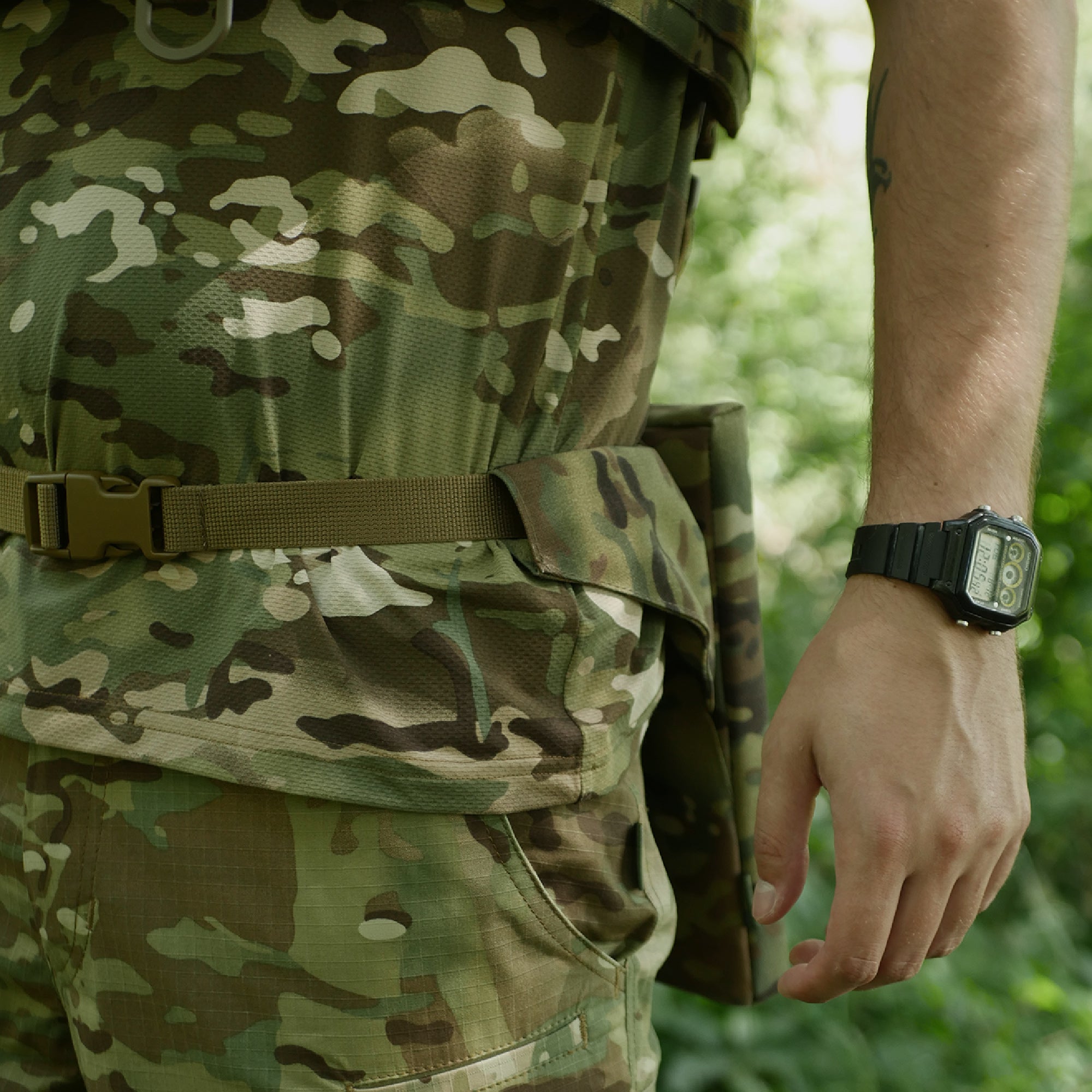 Каремат-сидушка Kiborg з балістичним пакетом 1 клас захисту Militex 20mm Cordura Multicam
